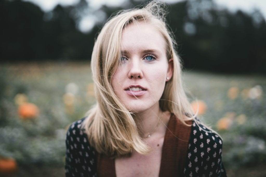 Woman headshot outdoor