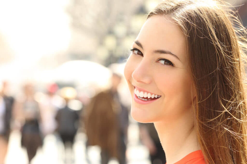 Smiling woman headshot